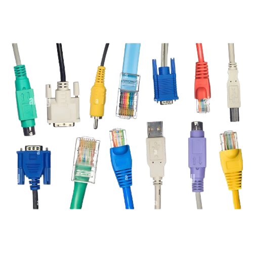 Assorted IT services cables