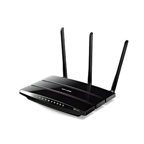 ADSL Black wifi router